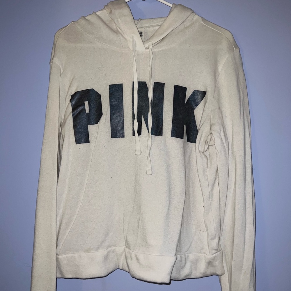 Victoria’s Secret PINK White Sweatshirt